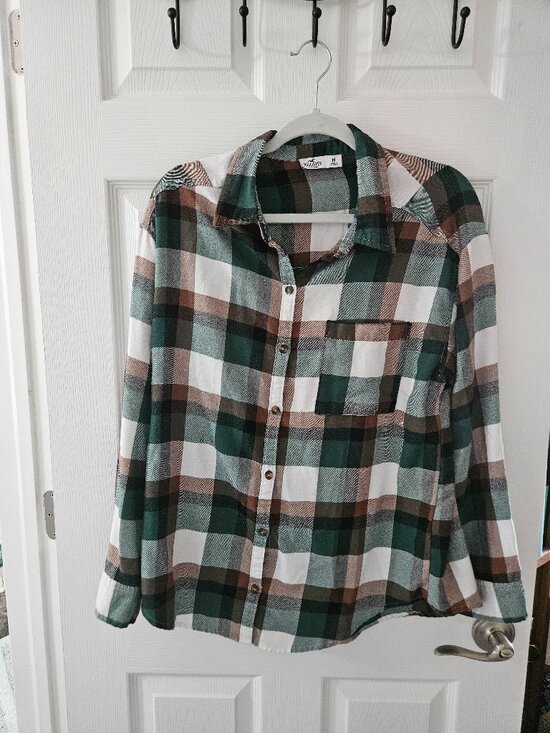 Hollister Other - Mens(Unisex) Plaid Hollister Flannel Button Down Shirt